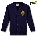 Alloway Primary Sportex Cardigan - Navy