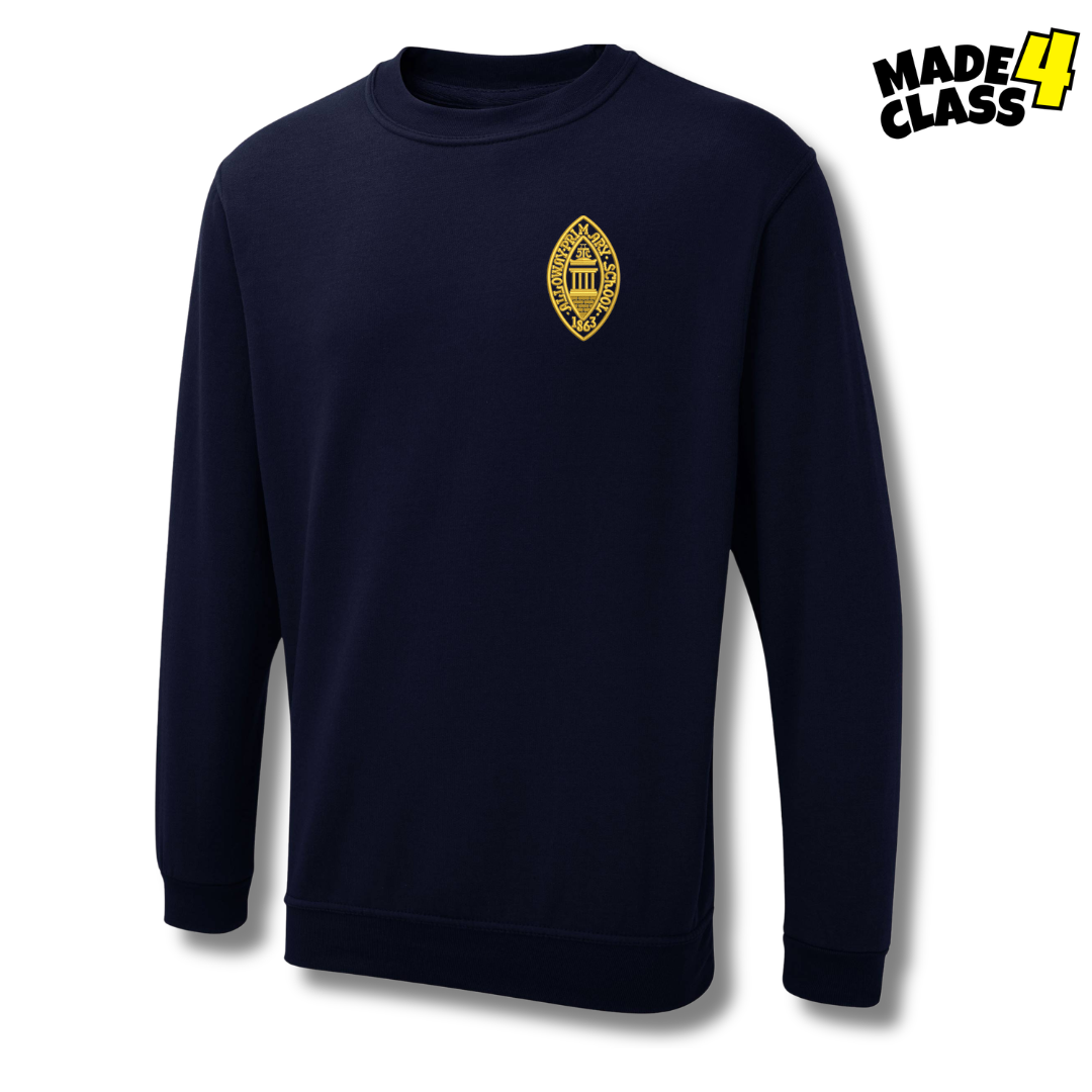 Alloway Primary UX Classic School Sweatshirt - Navy