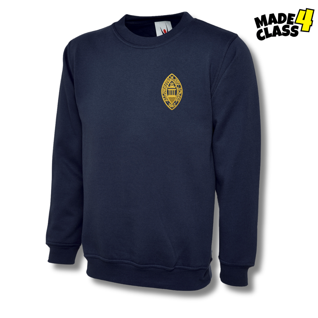 Alloway Primary UNEEK Classic School Sweatshirt - Navy