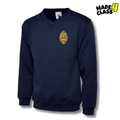 Alloway Primary UNEEK Classic School V-Neck Sweatshirt - Navy