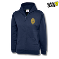 Alloway Primary UNEEK Classic School Zip Up Hoodie - Navy