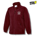 Annbank Primary UNEEK Classic School Fleece Jacket - Maroon