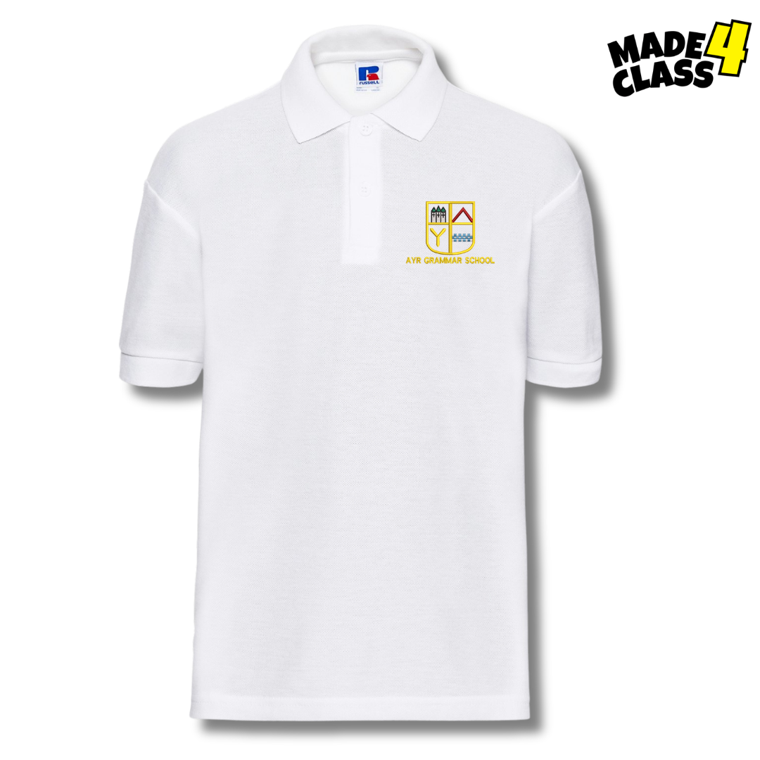 Ayr Grammar School Russell Pique Polo