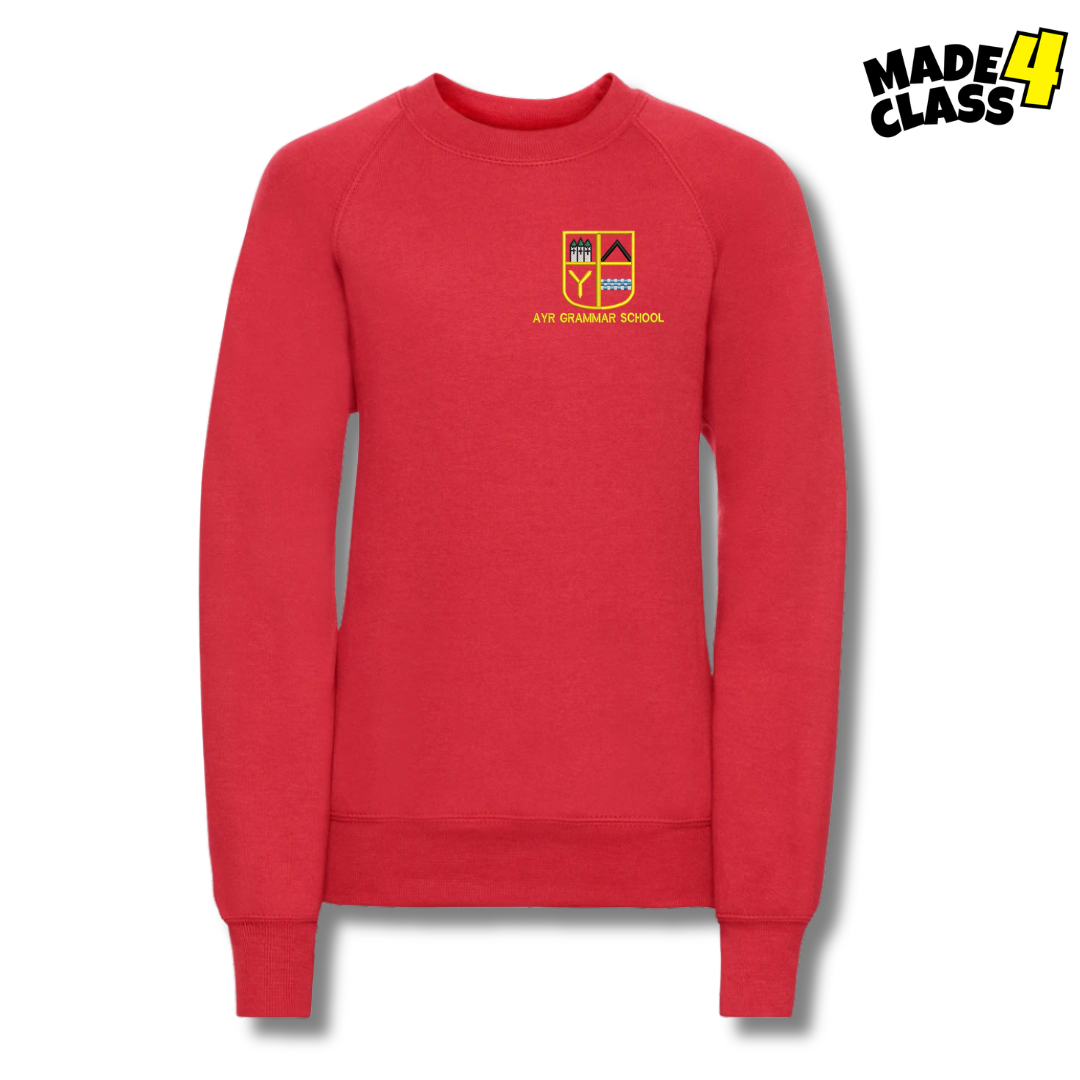 Ayr Grammar School Russell Raglan Sweatshirt