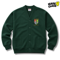 Holmston Primary Sportex Cardigan - Bottle Green