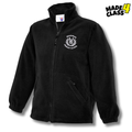 Braehead Primary UNEEK Classic School Fleece Jacket - Black