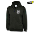 Braehead Primary UNEEK Classic School Zip Up Hoodie - Black