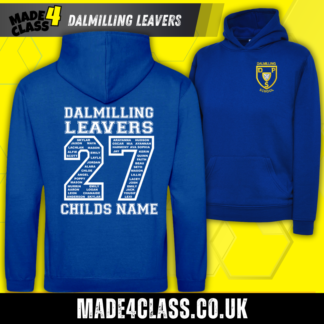 Dalmilling Primary 2027 Leavers Hoodie