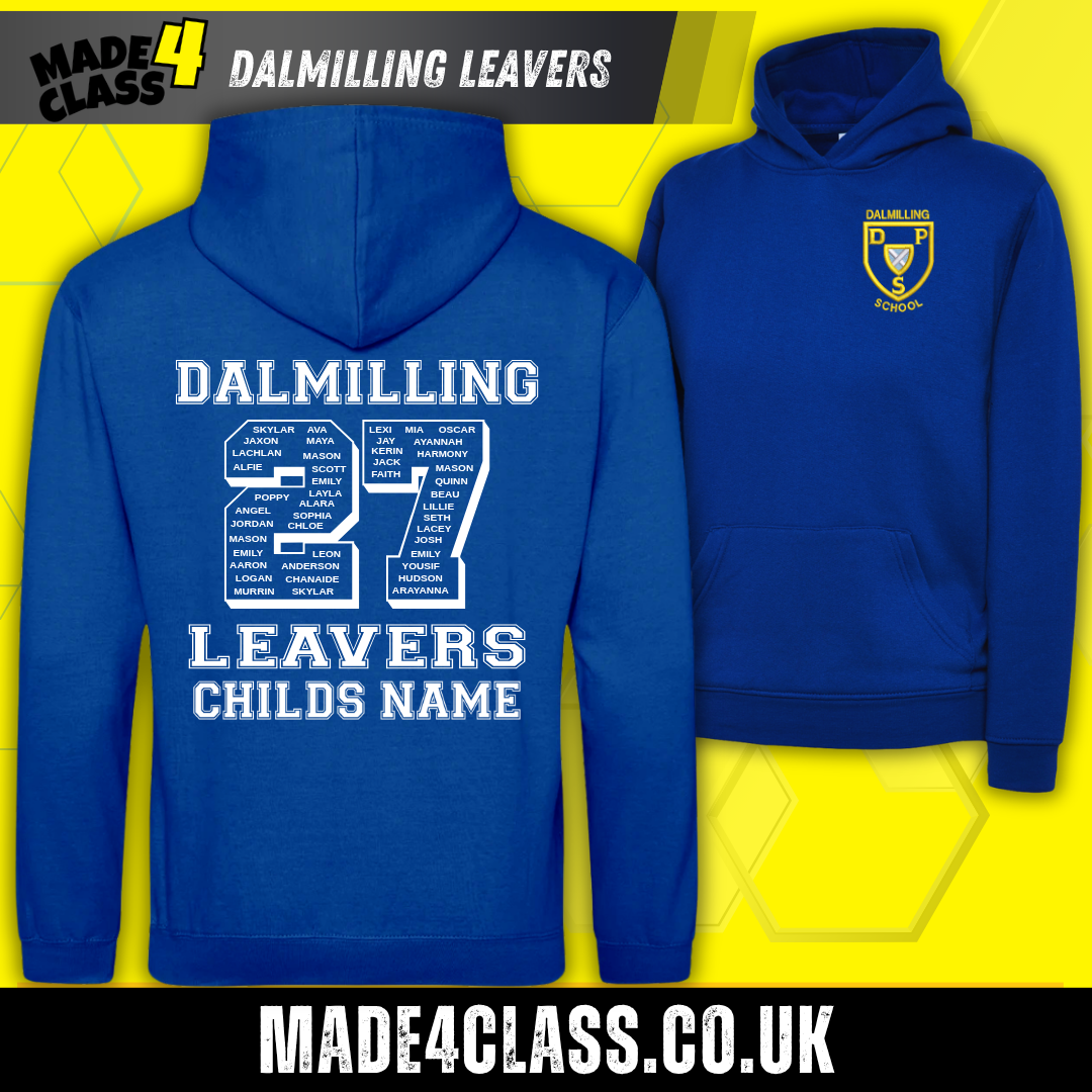 Dalmilling Primary 2027 Leavers Hoodie