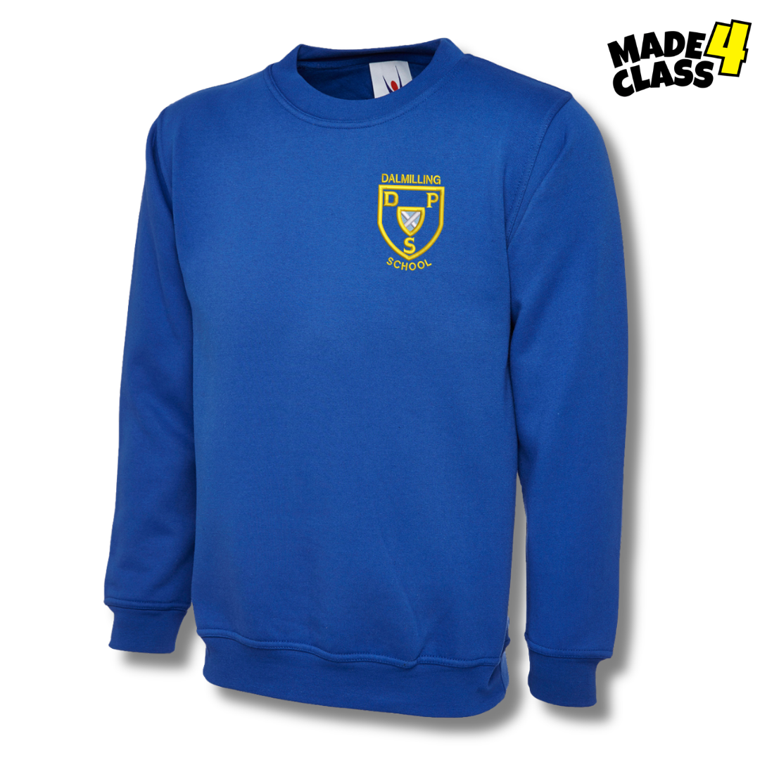 Dalmilling Primary UNEEK Classic School Sweatshirt - Royal
