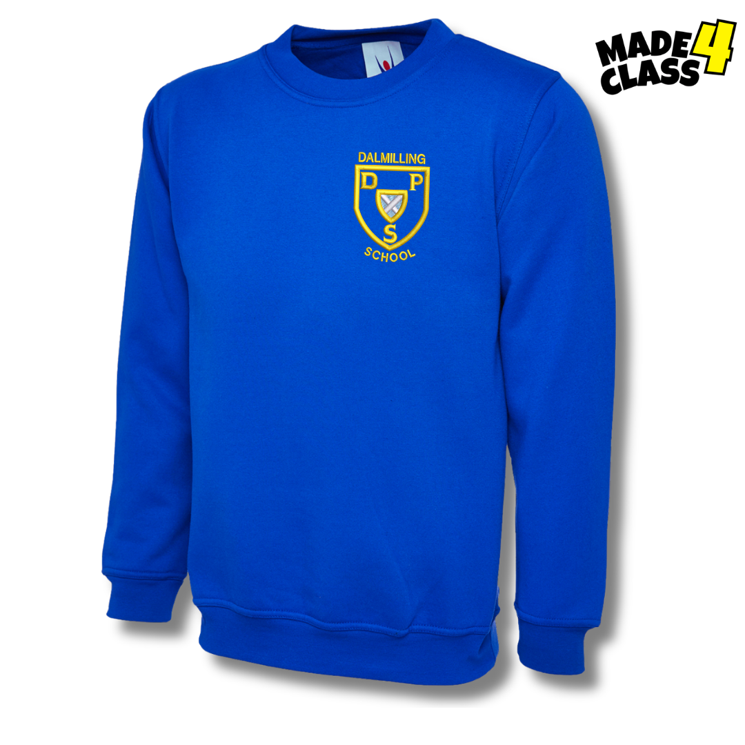Dalmilling Primary UX Classic School Sweatshirt - Royal