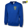 Dalmilling Primary UNEEK Classic School V-Neck Sweatshirt - Royal