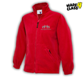 Dalrymple Primary School UNEEK Classic School Fleece Jacket - Red