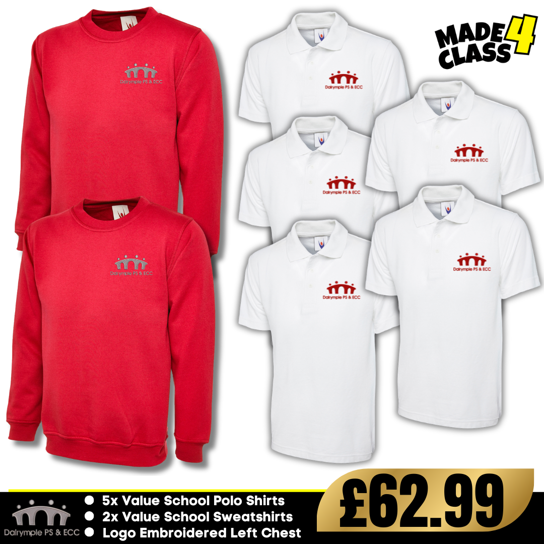 Dalrymple Primary School Uneek Value Schoolwear Bundle