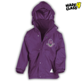 Doonfoot Primary Fleece Lined Storm Jacket - Purple