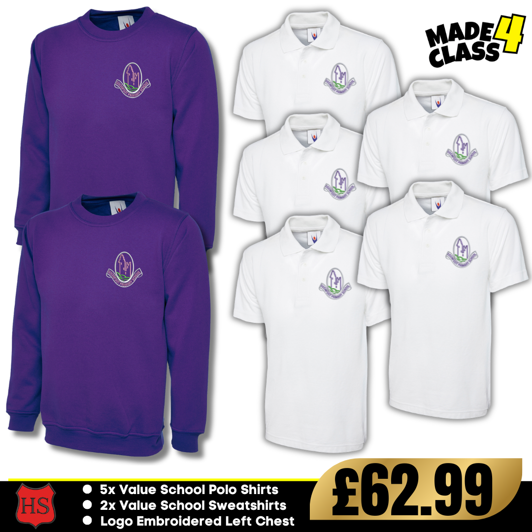 Doonfoot Primary School Uneek Value Schoolwear Bundle