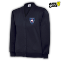 Fisherton Primary UNEEK Classic School Cardigan Sweatshirt - Navy