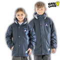 Fisherton Primary Fleece Lined Storm Jacket - Navy
