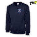 Fisherton Primary UNEEK Classic School V-Neck Sweatshirt - Navy