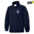 Fisherton Primary UNEEK Classic School Fleece Jacket - Navy