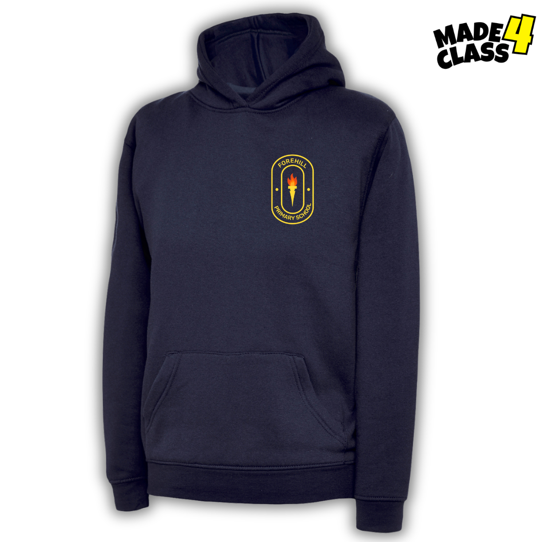 Forehill Primary UNEEK Classic School Hoodie - Navy