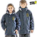 Forehill Primary Fleece Lined Storm Jacket - Navy