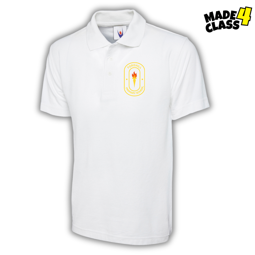 Forehill Primary UNEEK Classic Polo - White