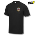 Girvan Primary Sports Tee - Black