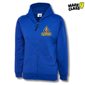 Glenburn Primary UNEEK Classic School Zip Up Hoodie - Royal