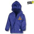 Glenburn Primary Fleece Lined Storm Jacket - Royal