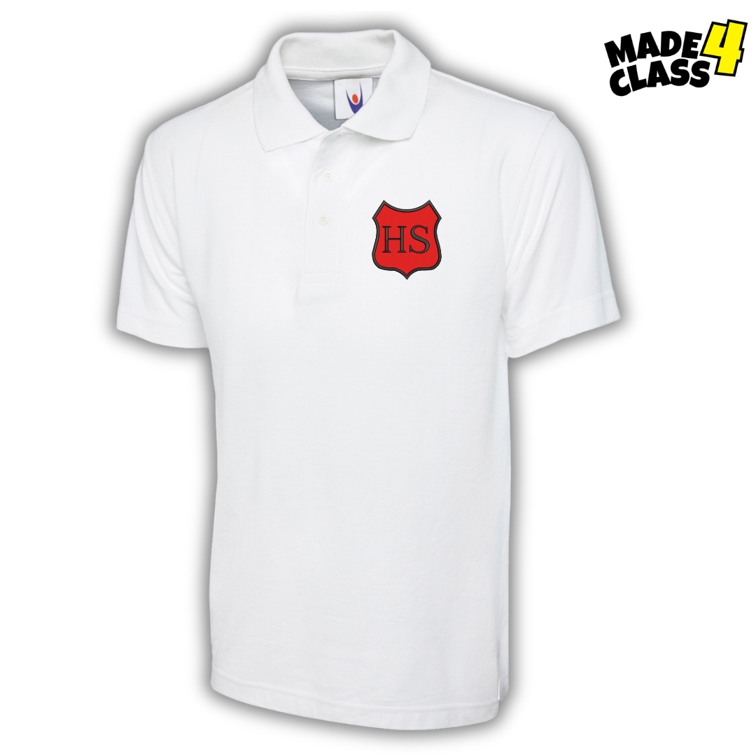 Heathfield Primary School UNEEK Classic Polo - White