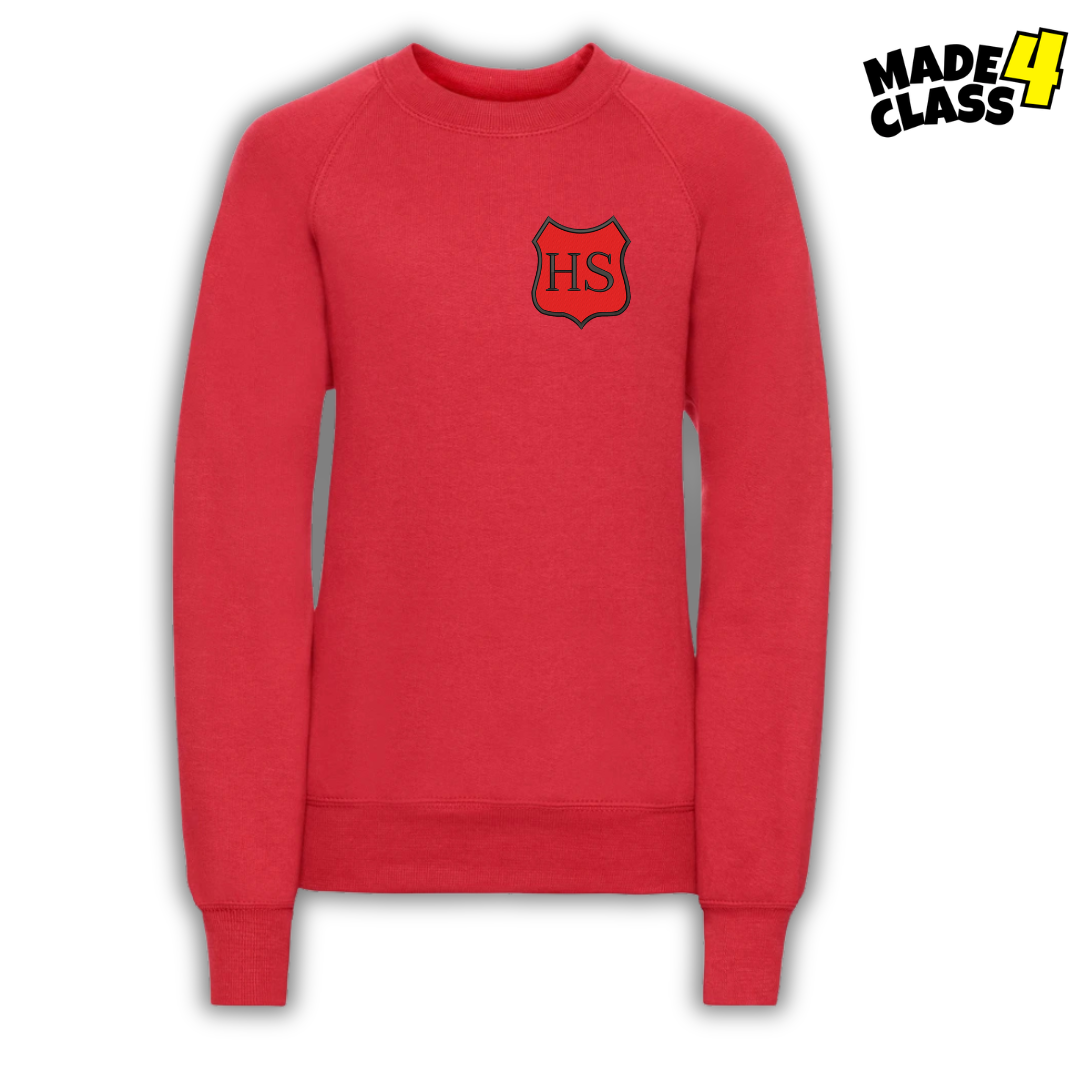 Heathfield Primary School Russell Raglan Sweatshirt