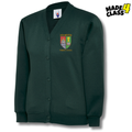 Holmston Primary UNEEK Classic School Cardigan Sweatshirt - Bottle