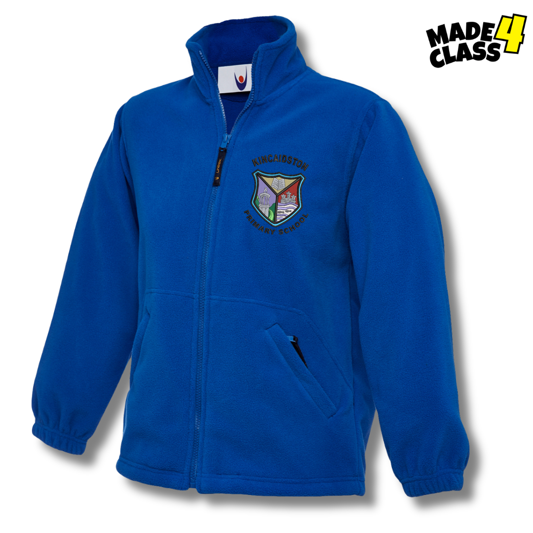 Kincaidston Primary UNEEK Classic School Fleece Jacket - Royal