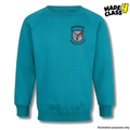 Kincaidston Primary SPORTEX School Sweatshirt - Turqouise