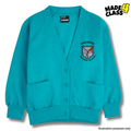 Kincaidston Primary SPORTEX School Cardigan - Turqouise