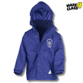 Kirkmichael Primary Fleece Lined Storm Jacket - Royal