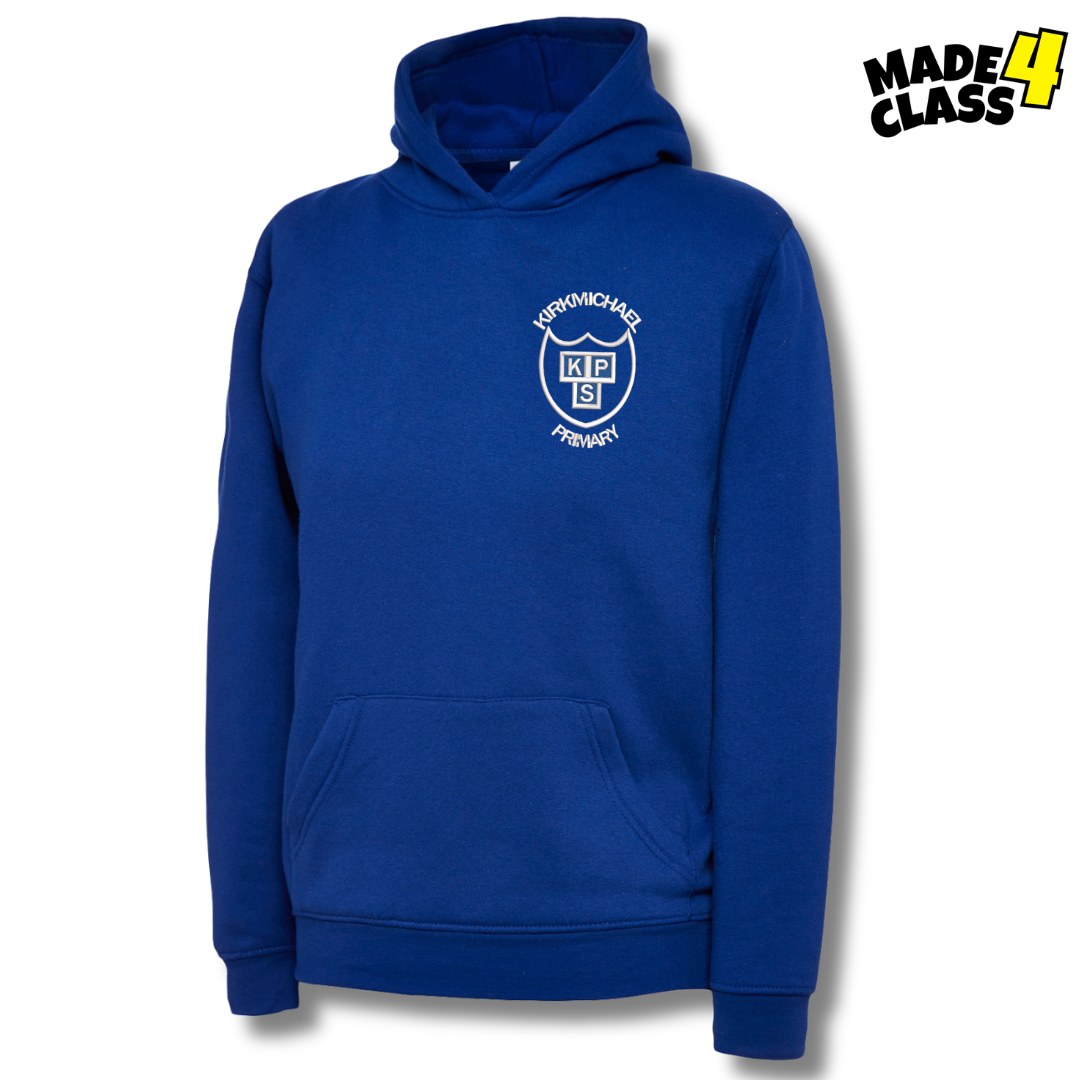 Kirkmichael Primary UNEEK Classic School Hoodie - Royal