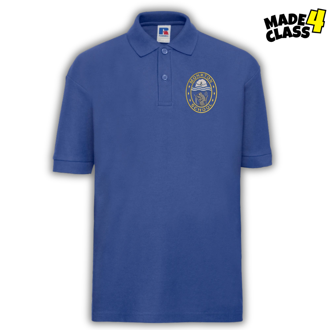 Monkton Primary School Russell Pique Polo