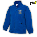 Monkton Primary UNEEK Classic School Fleece Jacket - Royal