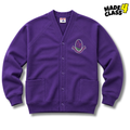 Doonfoot Primary Sportex Cardigan - Purple