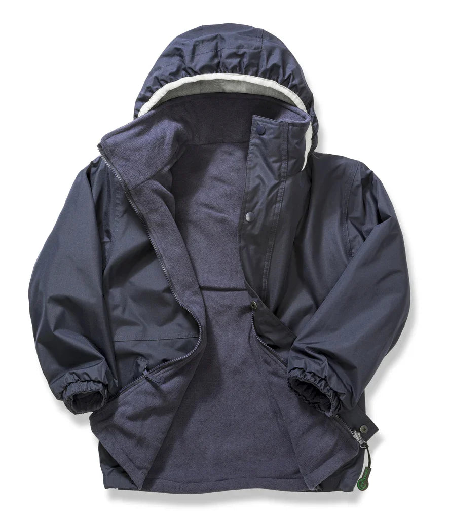 Alloway Primary Fleece Lined Storm Jacket - Navy