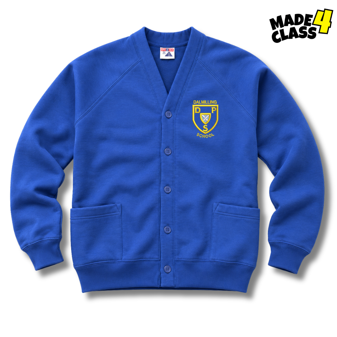 Dalmilling Primary Sportex Cardigan - Royal