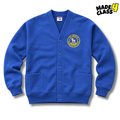 St Johns Primary Sportex Cardigan - Royal