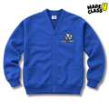 Newton Primary Sportex Cardigan - Royal