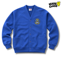 Maidens Primary Sportex Cardigan - Royal
