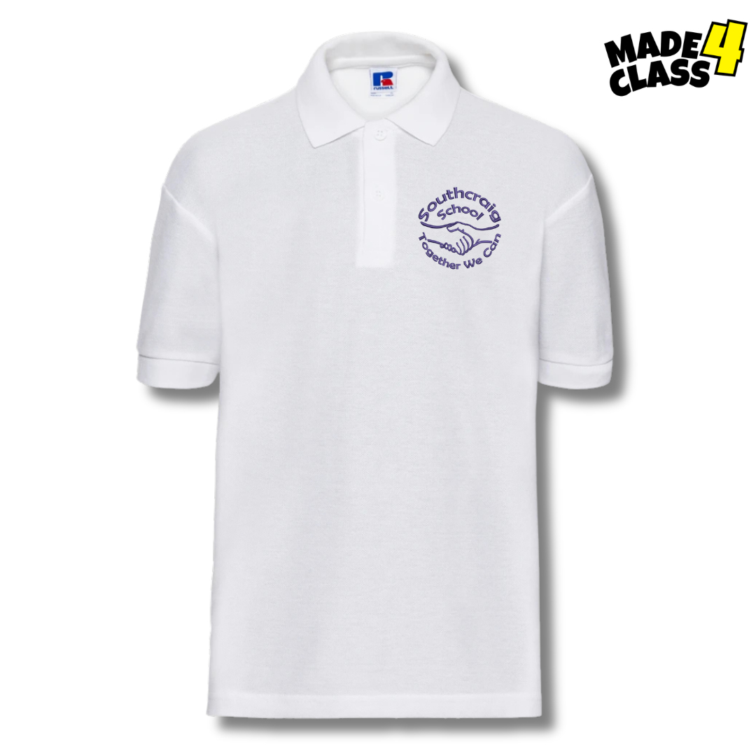 Southcraig School Russell Pique Polo