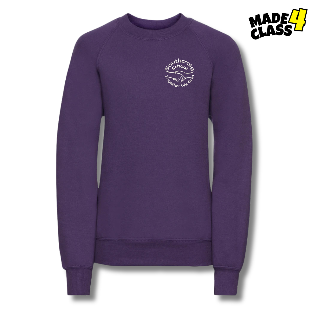 Southcraig Primary School Russell Raglan Sweatshirt