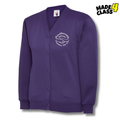 Southcraig Primary School UNEEK Classic School Cardigan Sweatshirt - Purple