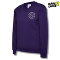 Southcraig Primary School UNEEK Classic School V-Neck Sweatshirt - Purple